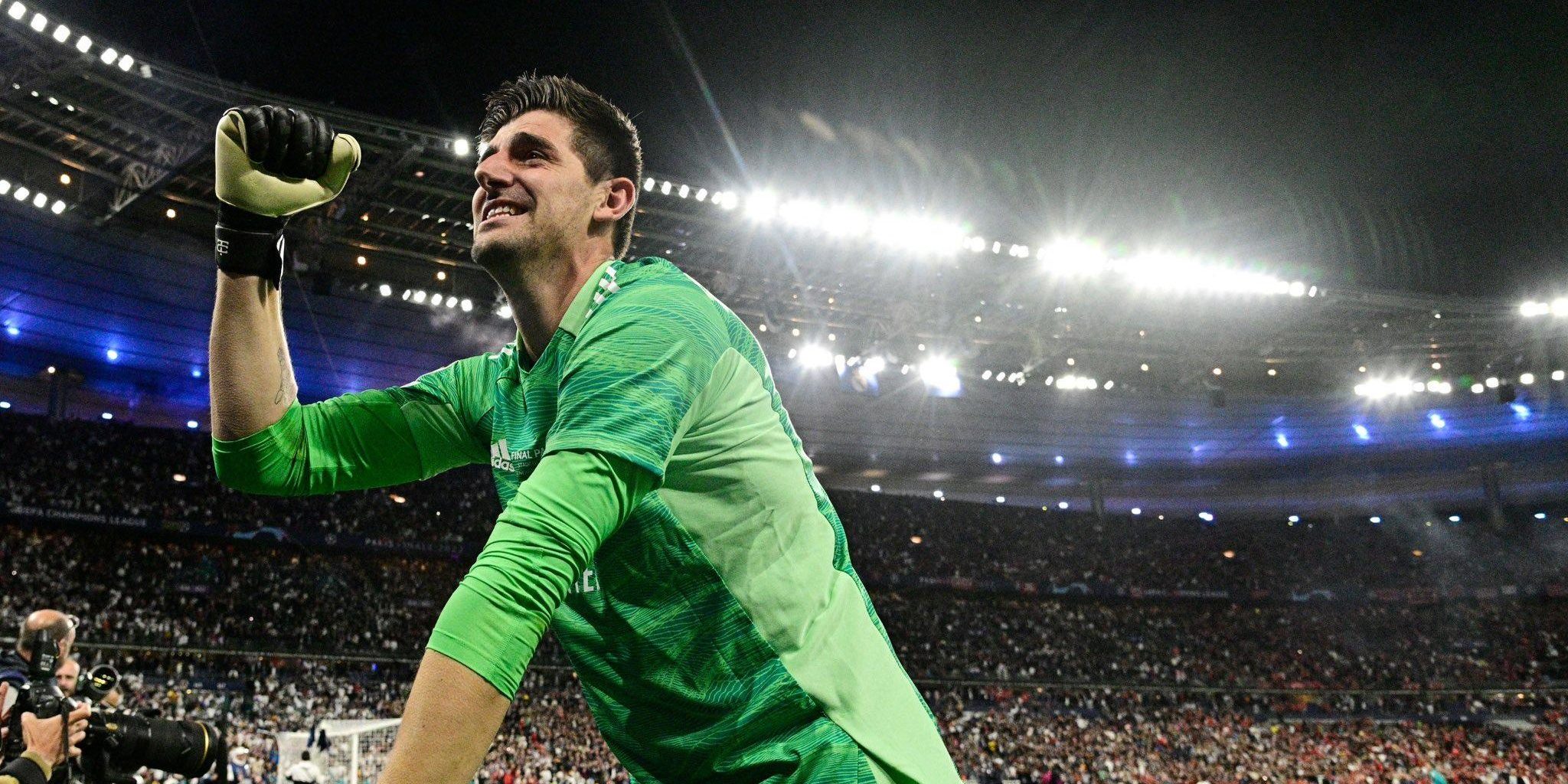 كورتوا يصل لـ300 مباراة مع ريال مدريد