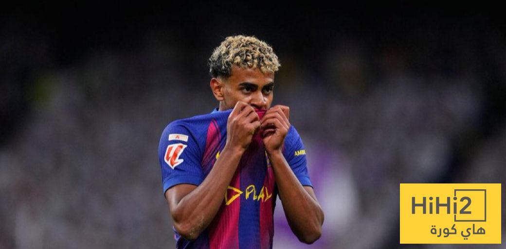 رقم سلبي لـ لامين يامال في الكلاسيكو