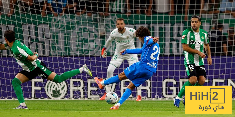 احصائيات الشوط الاول من مباراة اتلتيكو مدريد ضد بيتيس