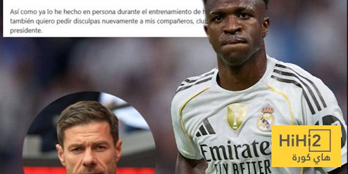 عدم ذكر اسم ألونسو في بيان اعتذار فينيسيوس … مؤشر خطير جدًا