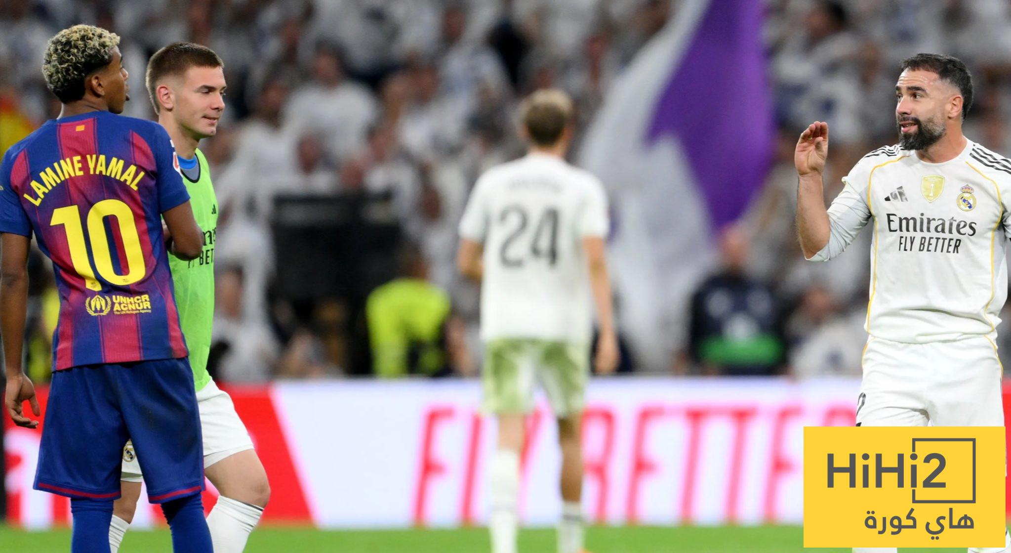 حقيقة ما قاله لامين يامال لكارفخال بعد الكلاسيكو