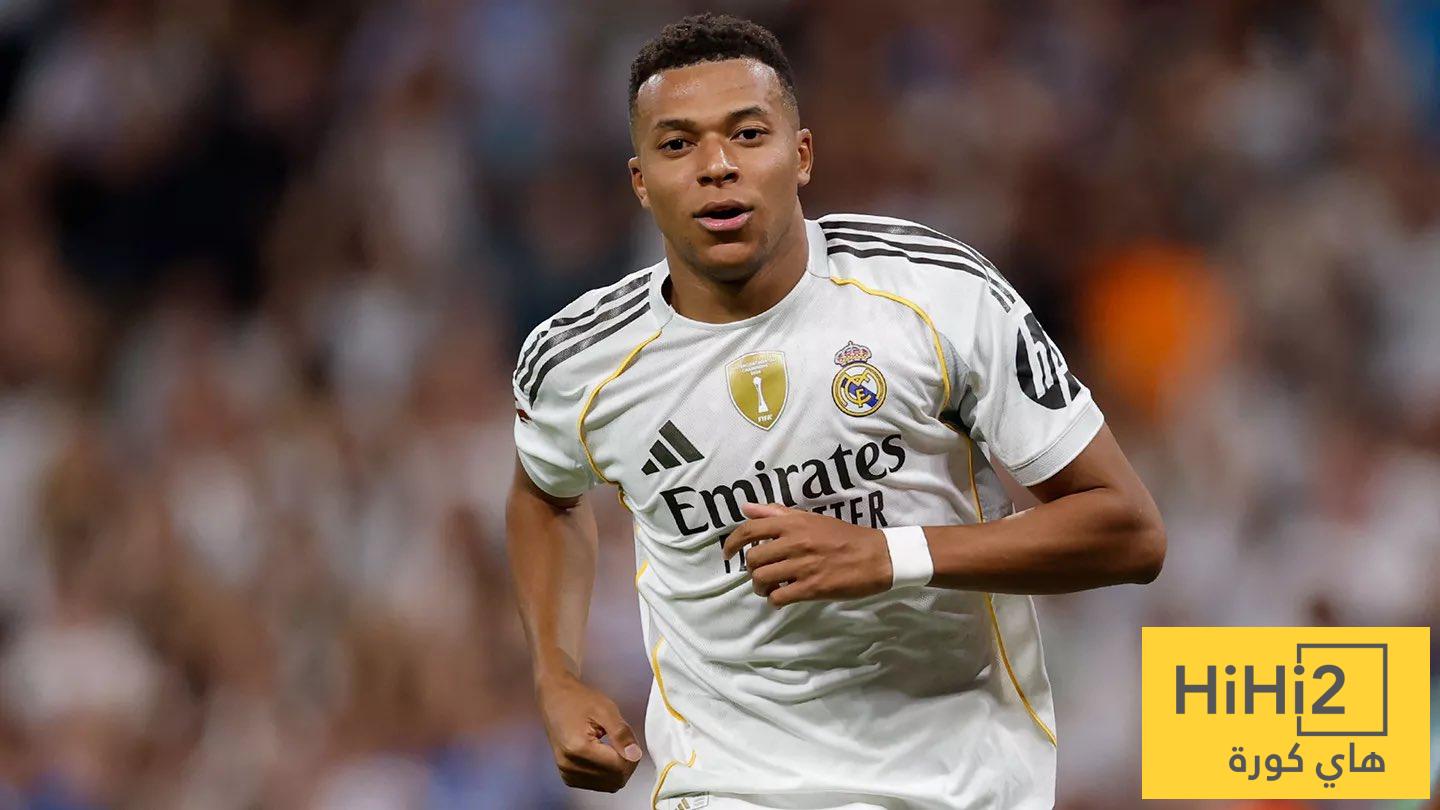 أرقام مميزة لمبابي مع ريال مدريد في الليغا