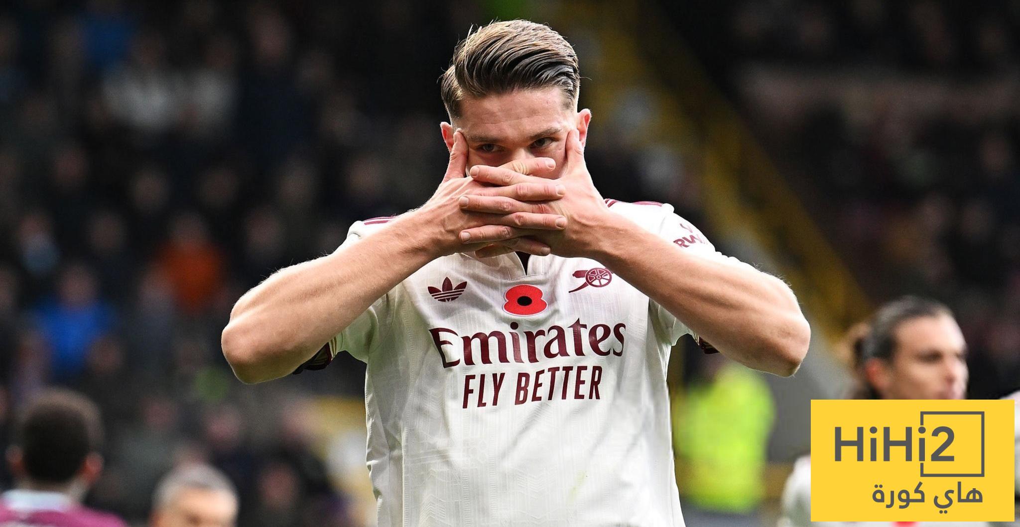 أرسنال يواصل تقديم عروضه المذهلة