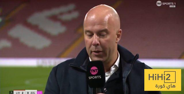 ماذا قال سلوت عن مواجهة ريال مدريد في دوري الأبطال ؟