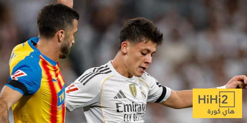 أرقام أردا غولر أمام فالنسيا