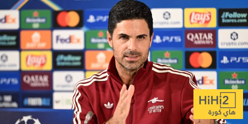 أرتيتا : الحفاظ على نظافة شباكنا أمر صعب