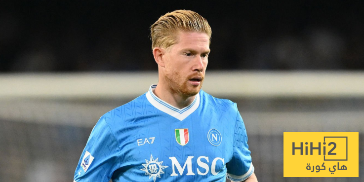 دي بروين يطمئن الجمهور بشأن إصابته