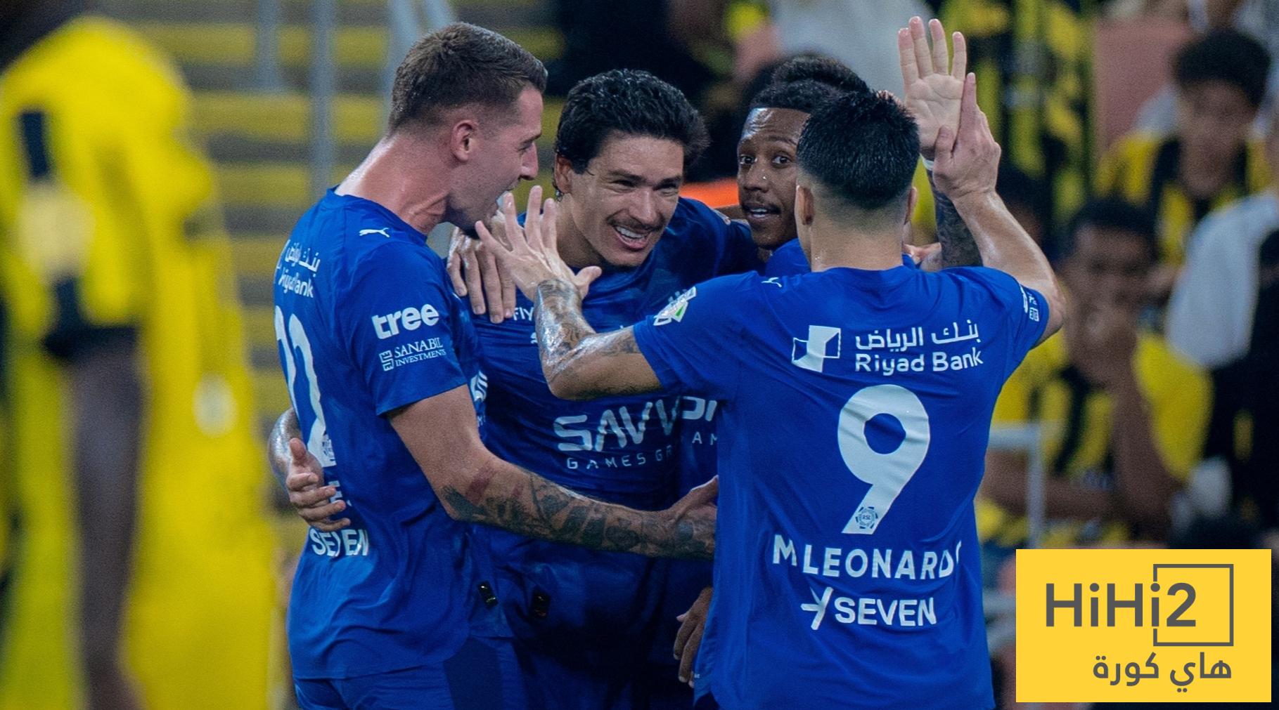 نجم الهلال يوقع على أول أهدافه بعد غياب 6 أشهر