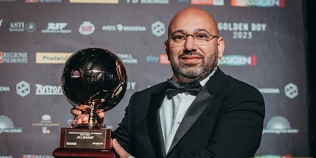 عربي يتوج بجائزة افضل وكيل اعمال