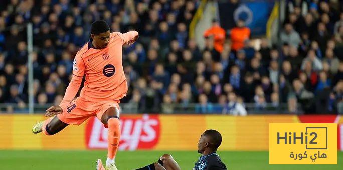 رقم سلبي لراشفورد في الشوط الأول أمام كلوب بروج