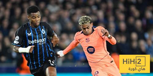 إلغاء هدف كلوب بروج الرابع ضد برشلونة … خطأ تحكيمي فادح