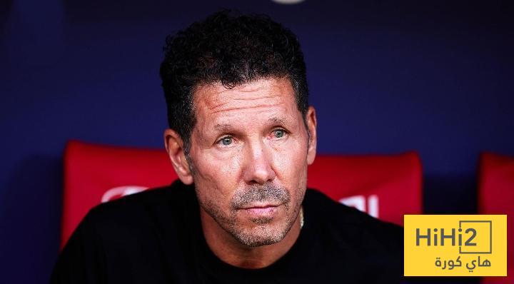 قائمة أتلتيكو مدريد الرسمية لمواجهة ليفانتي