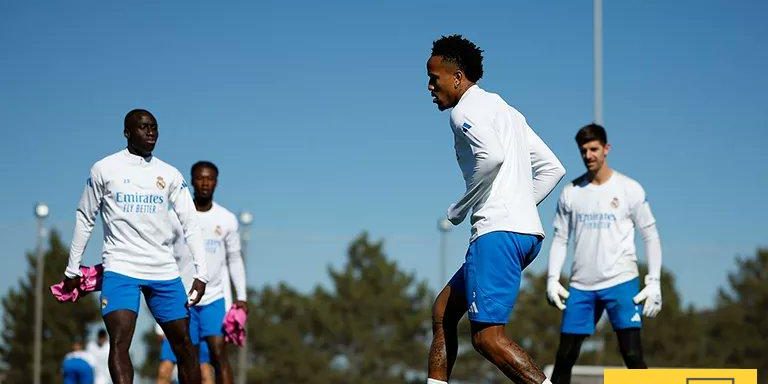 ميليتاو يثير الذعر في تدريبات ريال مدريد