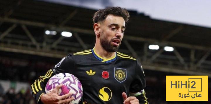 رقم قياسي لـ برونو فيرنانديز أمام الستة الكبار في الدوري الانجليزي