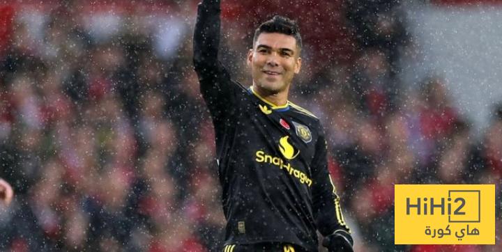 إحصائيات كاسيميرو في مباراة توتنهام