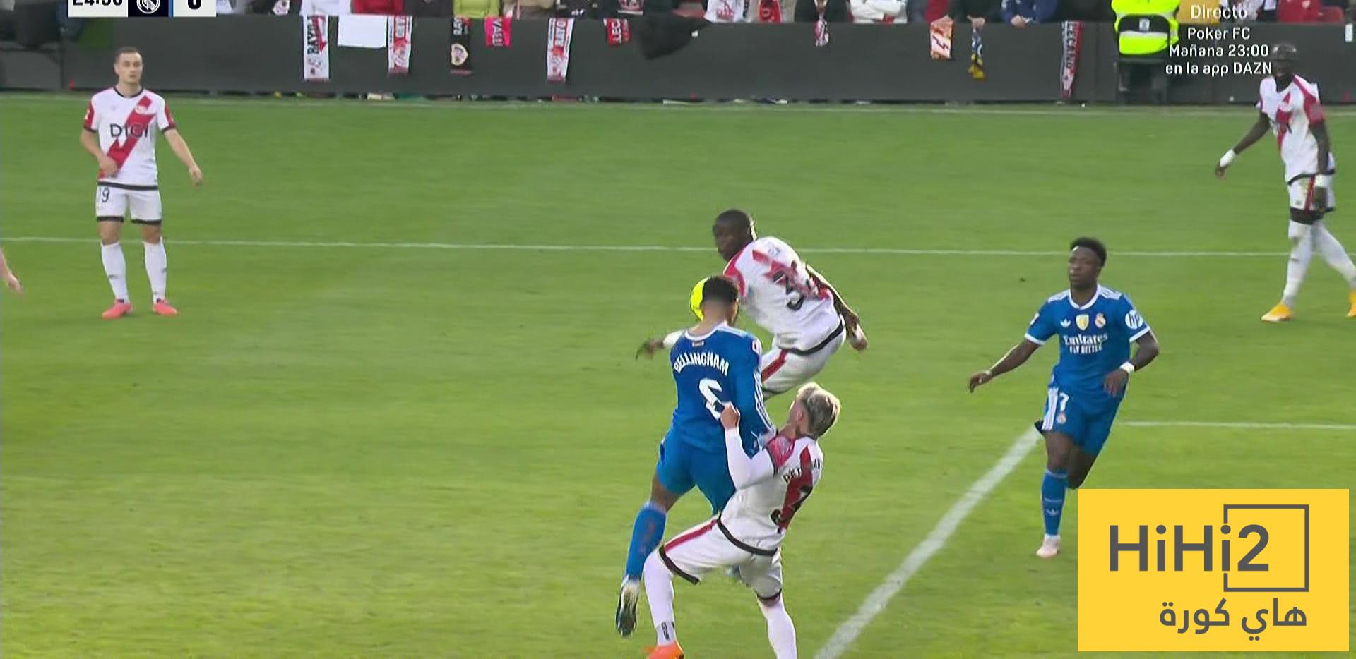 ريال مدريد حُرم من ركلة جزاء صحيحة أمام فاليكانو