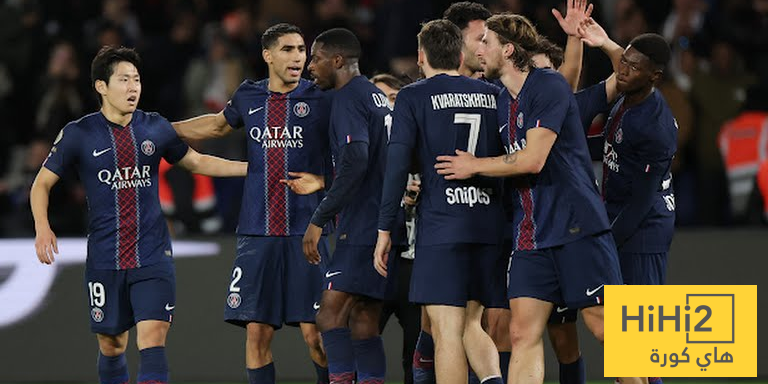 الرسم التكتيكي لتشكيلة باريس ضد ليون