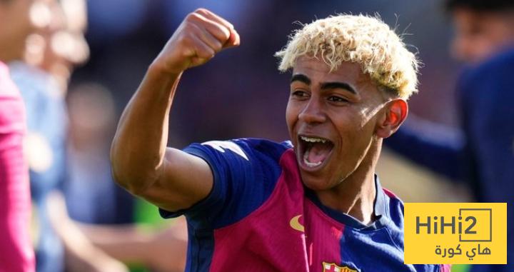 أرقام لامين يامال في الشوط الأول من مواجهة سيلتا فيغو