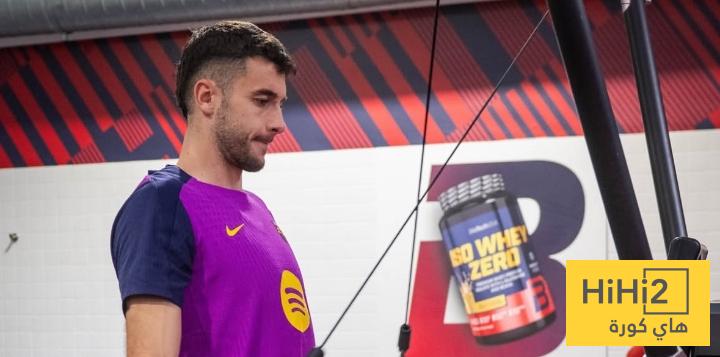 غارسيا يواصل التأهيل قبل العودة لمباريات برشلونة