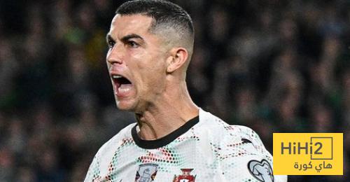 أول بطاقة حمراء لـ رونالدو مع المنتخب البرتغالي ..!