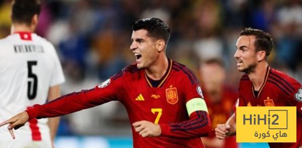 نتائج أخر 5 مباريات بين اسبانيا و جورجيا