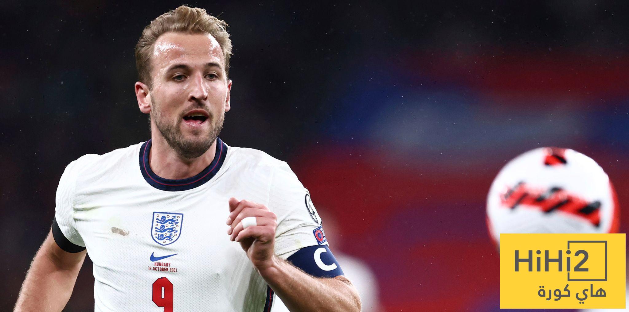 عين على هاري كين أمام ألبانيا