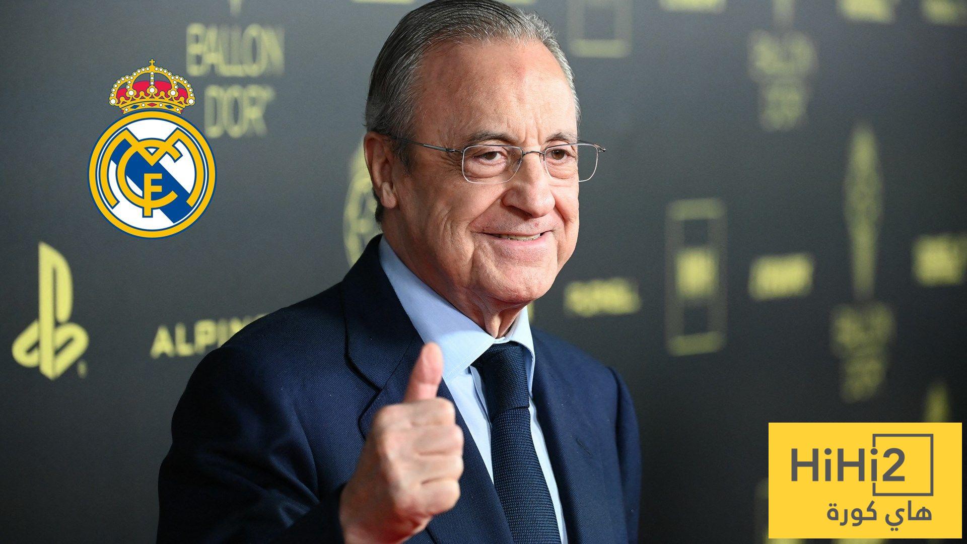 بيريز يحدد قيمة ريال مدريد !