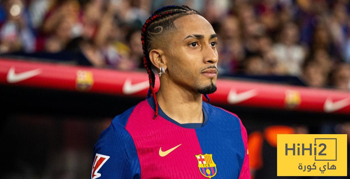 أرقام رافينيا مع برشلونة في الليغا هذا الموسم