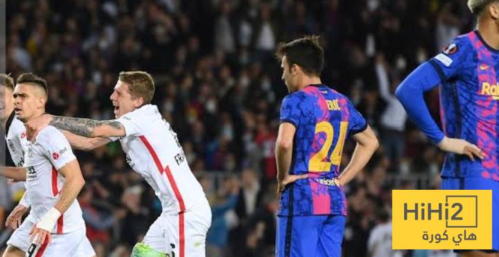 رسميا.. برشلونة يعلن إقامة مباراة فرانكفورت في الكامب نو
