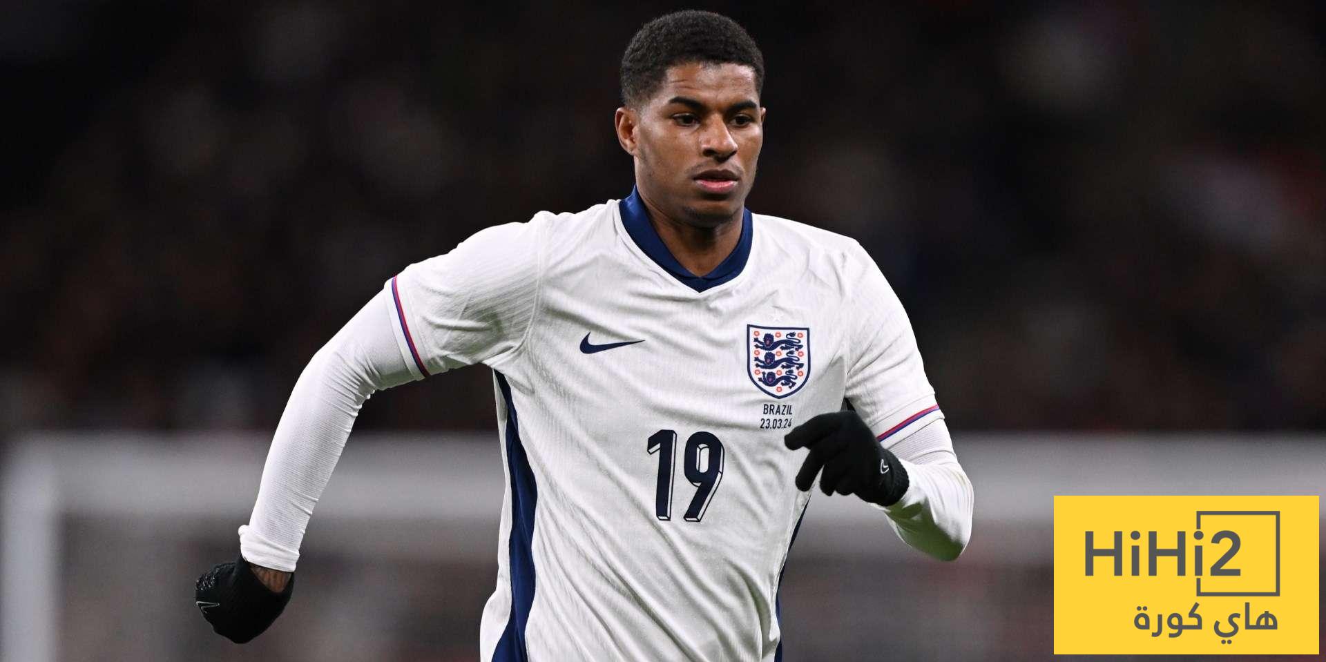 كل ما قدمه راشفورد مع انجلترا في تصفيات المونديال