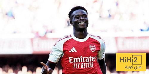 حصاد ساكا في الدوري الإنجليزي