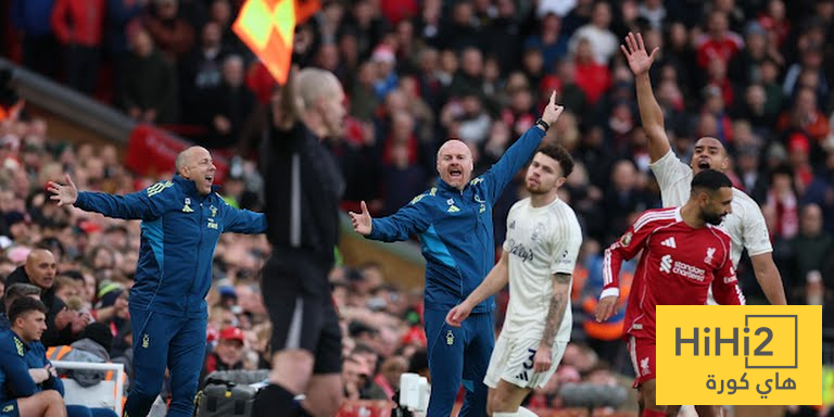 ليفربول يتأخر امام نوتينغهام في الشوط الاول