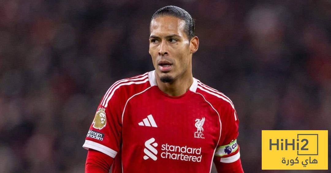 فان دايك يوجه رسالة قوية إلى لاعبي ليفربول