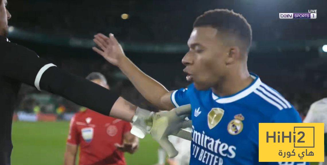 مبابي يتحصل على بطاقة صفراء بعد نهاية مباراة إلتشي والسبب..!