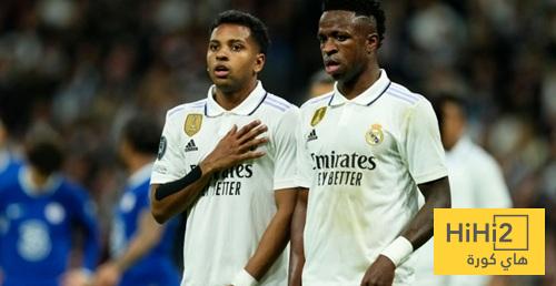 رقم سلبي لفينيسيوس ورودريغو بقميص الريال !