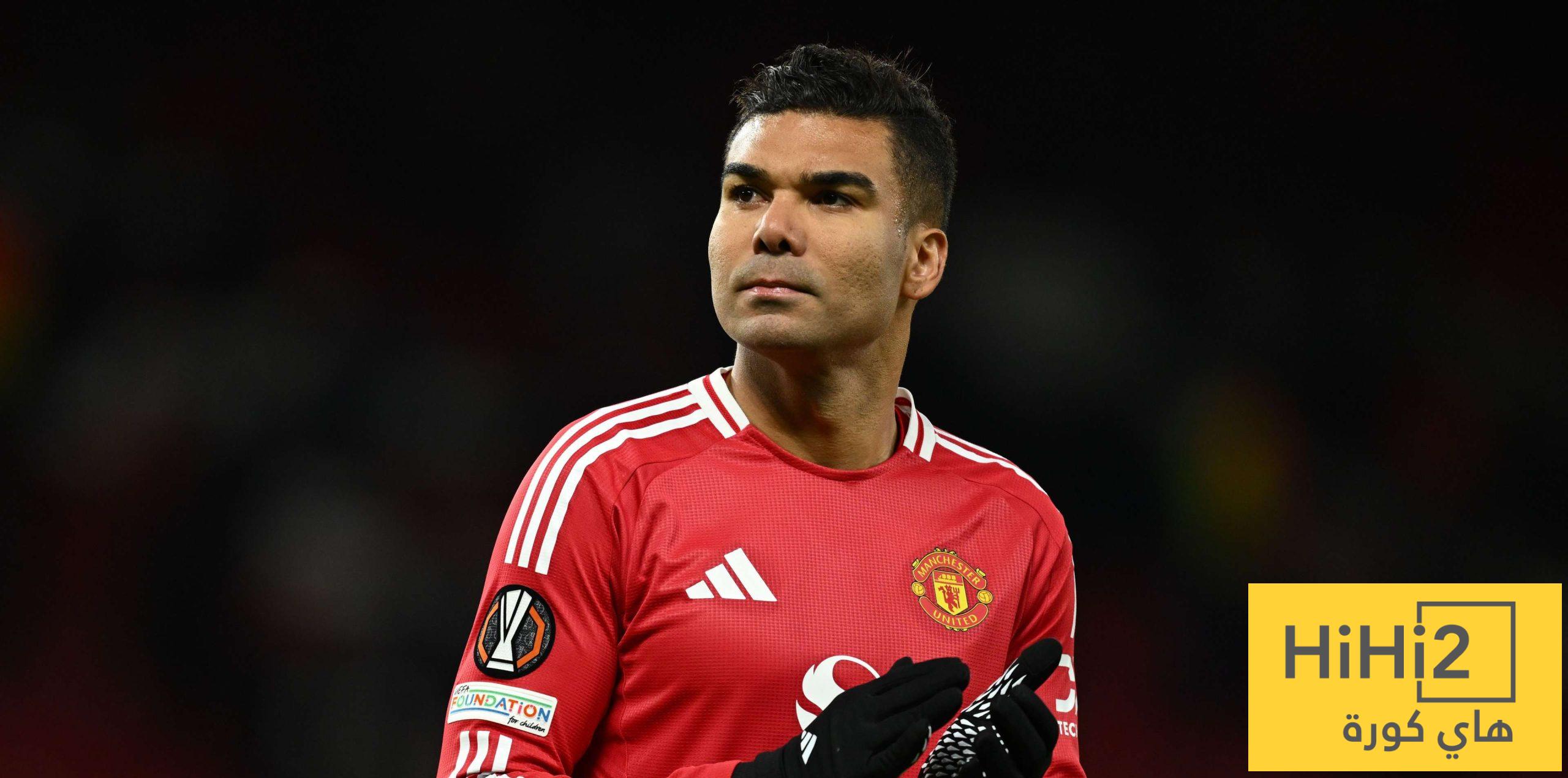 احصائيات كاسيميرو أمام إيفرتون