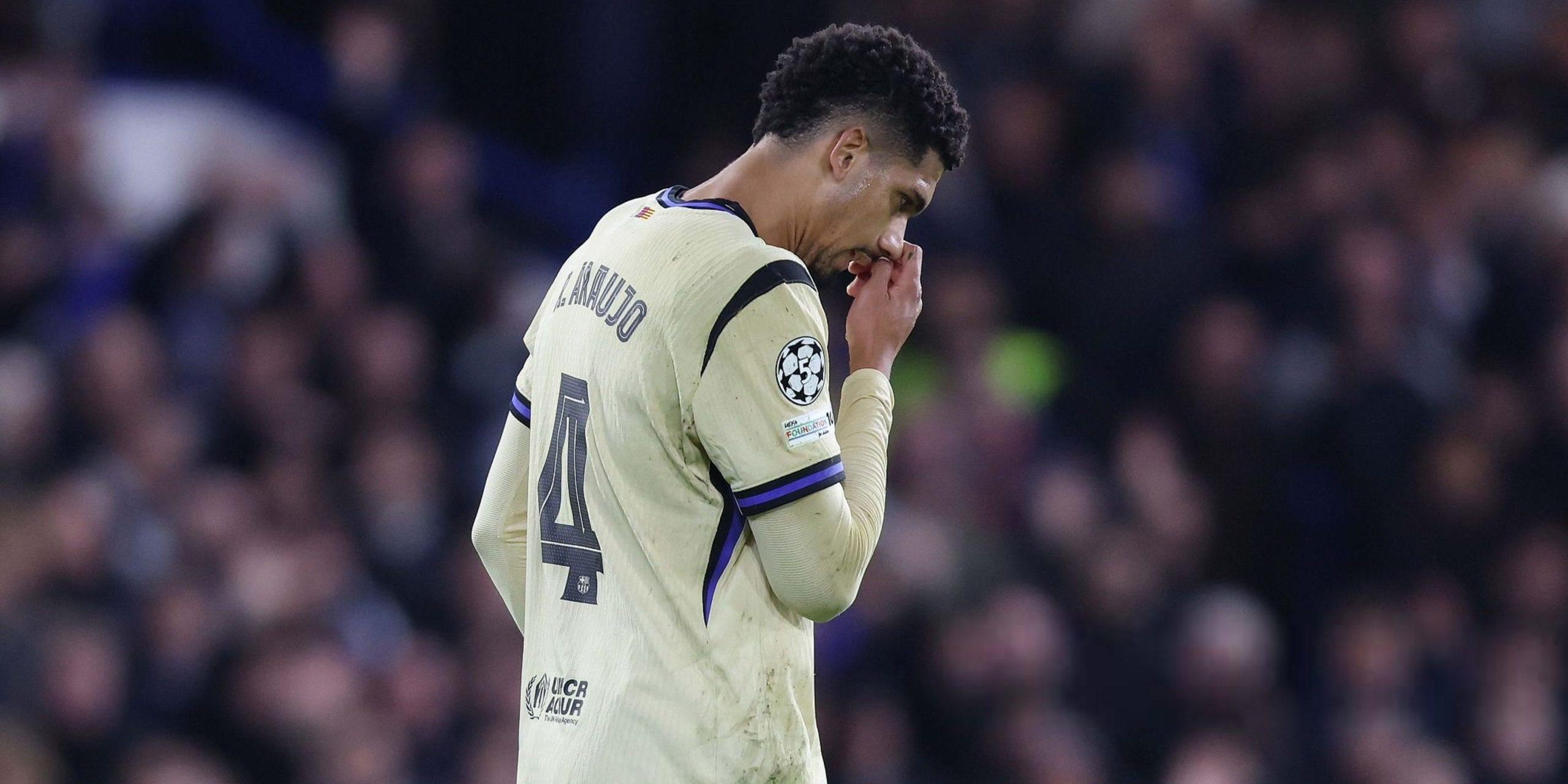 صورة: أخطاء أراوخو الكارثية تكلف برشلونة الكثير