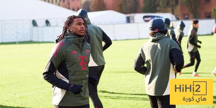 جلسة تنشيطية للاعبي البايرن قبل مواجهة أرسنال
