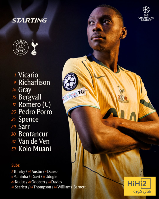 تشكيلة توتنهام الرسمية ضد باريس سان جيرمان 4 تشكيلة توتنهام الرسمية ضد باريس سان جيرمان 3