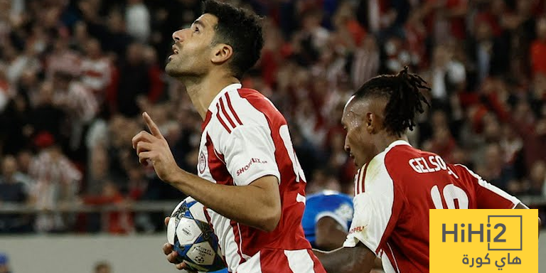 اوليمبياكوس يسجل الهدف الثالث في شباك الريال