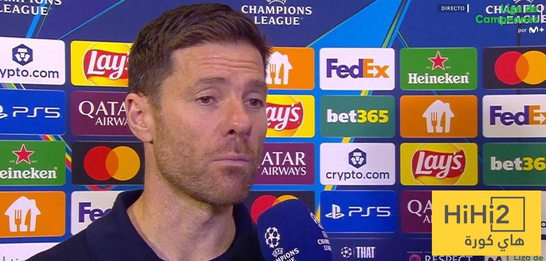 أول تعليق من ألونسو بعد الفوز أمام أولمبياكوس