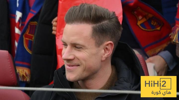 شتيغن حاضر في احتفالات برشلونة بذكرى التأسيس