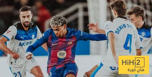 مقارنة بين أرقام لامين في الموسم الماضي والحالي