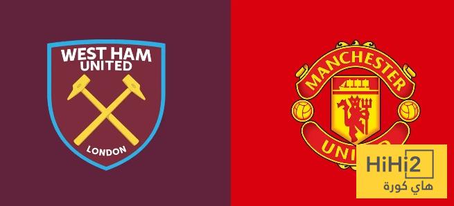 الرسم التكتيكي المتوقع لـ وست هام أمام مانشستر يونايتد