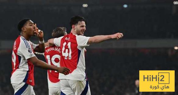 في الكورة : أرقام ديكلان رايس أمام استون فيلا