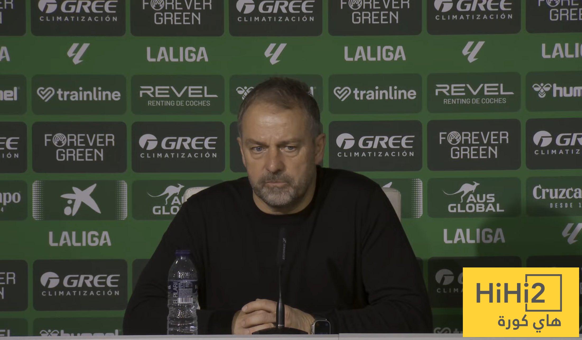 هل انت سعيد بالنتيجة ام تعتقد أن الفريق استقبل أهداف كثيرة ؟ فليك يجيب