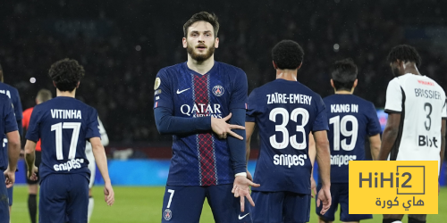 إحصائيات نصف ساعة من مباراة باريس سان جيرمان ورين إحصائيات نصف ساعة من مباراة باريس سان جيرمان ورين