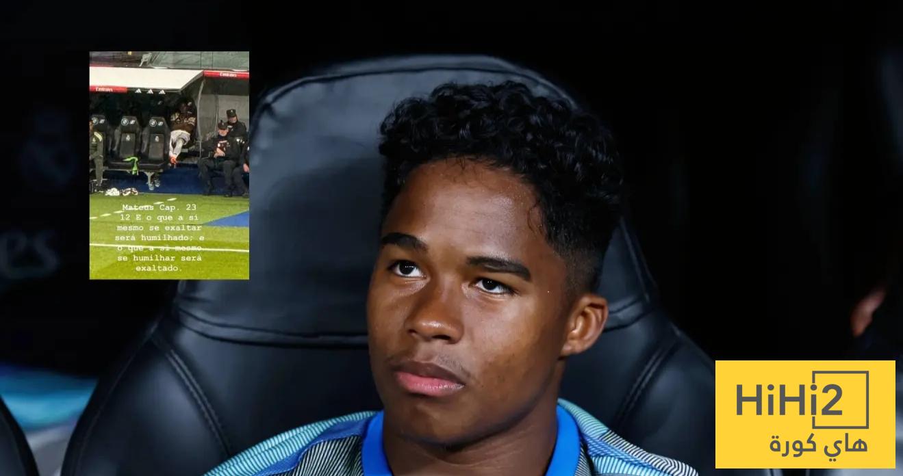 والد إندريك يخرج عن صمته بسبب وضع نجله داخل ريال مدريد