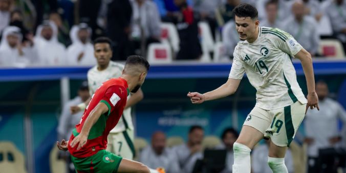 رجل مباراة السعودية والمغرب في كأس العرب
