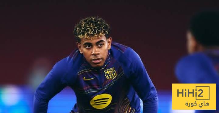 احصائيات لامين يامال في الشوط الأول أمام فرانكفورت